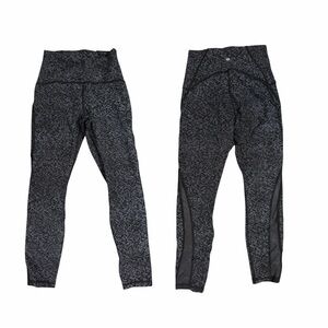 Women’s Lululemon athletica Black and Gray Leggings